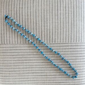 Handmade Ethiopian paper beaded necklace